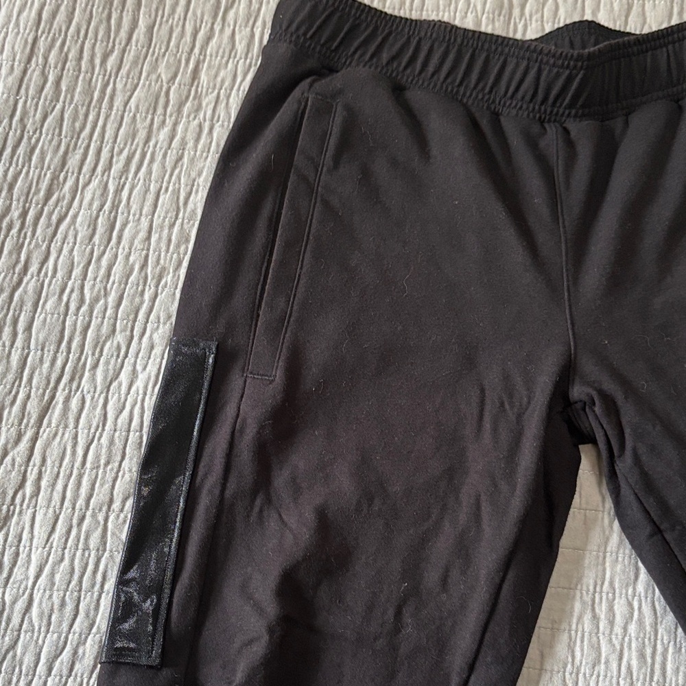 Bloch Black Joggers with Side Detail and Ankle zippers - Picture 8 of 8